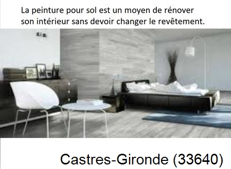 Peintre revêtements Castres-Gironde-33640